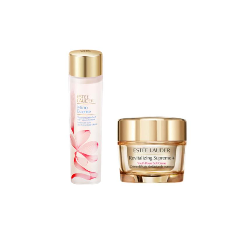 ESTEE LAUDER 2 Cherry Blossom Collagen Cream Skincare Sets Gentle