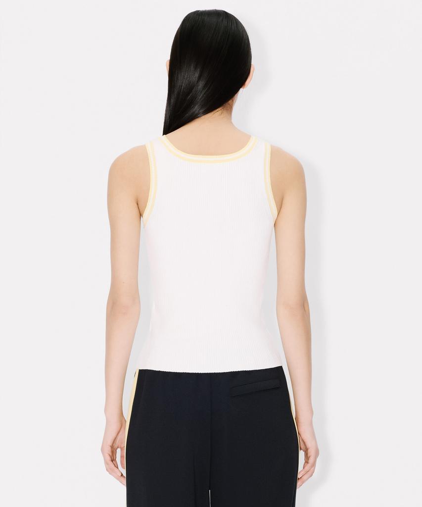 Kenzo Women'S Bokeh Flower 2.0 Lip Tank Top_K265Awt504Whx
