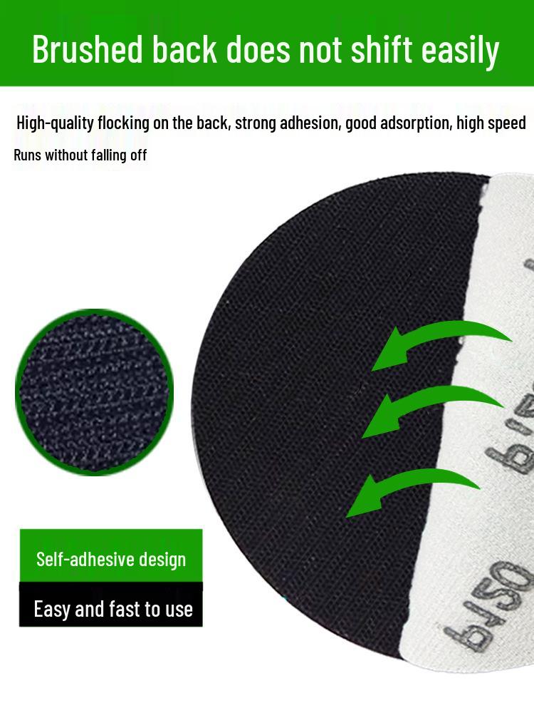 Pneumatic Grinder Sandpaper Discs with Holes: 2", 3", 4", 5" Self-Adhesive Polishing & Suction Cup.