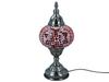 Lampa Stołowa Nocna Szklany Klosz Mozaika Wielokolorowa Orientalna Dom