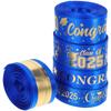 5 Rolls Graduation Decoration Ribbon 5 Yards Sturdy Washable Polyester Ribbon for School Parties Proms DIY Bows Wreaths