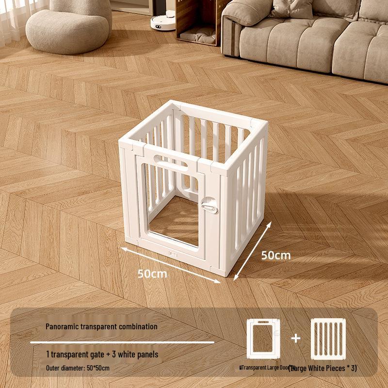 Indoor Pet Barrier: Dog & Cat Fence for Small to Medium Dogs, Dog Cage & House.
