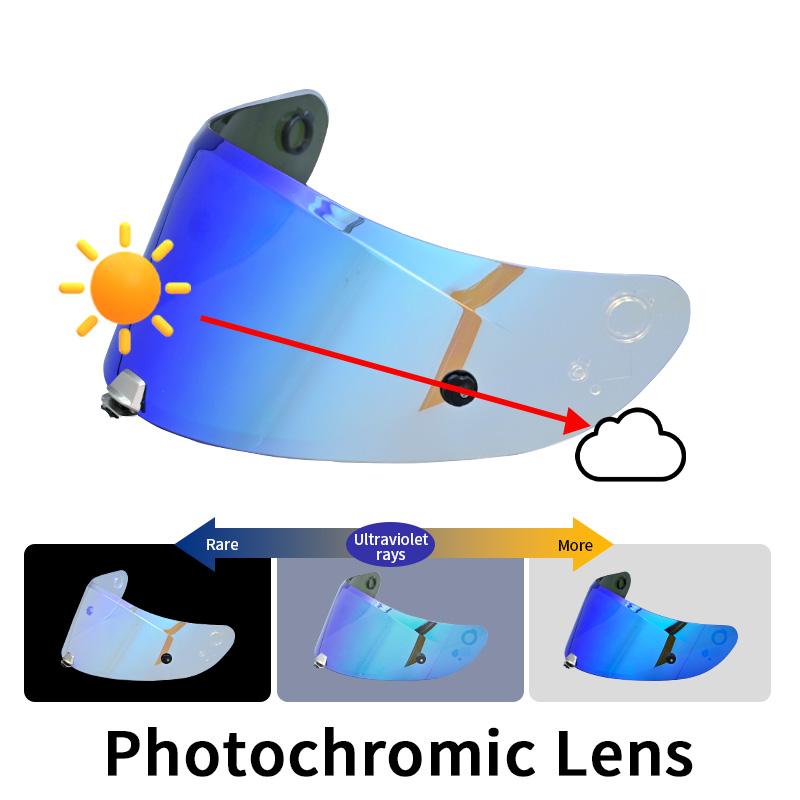 RPHA11 Photochromic Visor for HJC RPHA 11 PRO RPHA 70 ST HJ-26  Helmet Shield Uv Cut Casco Moto Face Shield Visera Windshield