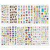 6pcs Letters Numbers Stickers 3D Puffy Cartoon Alphabet Stickers for DIY Craft Scrapbook Notebook Label Party Decor ZSY