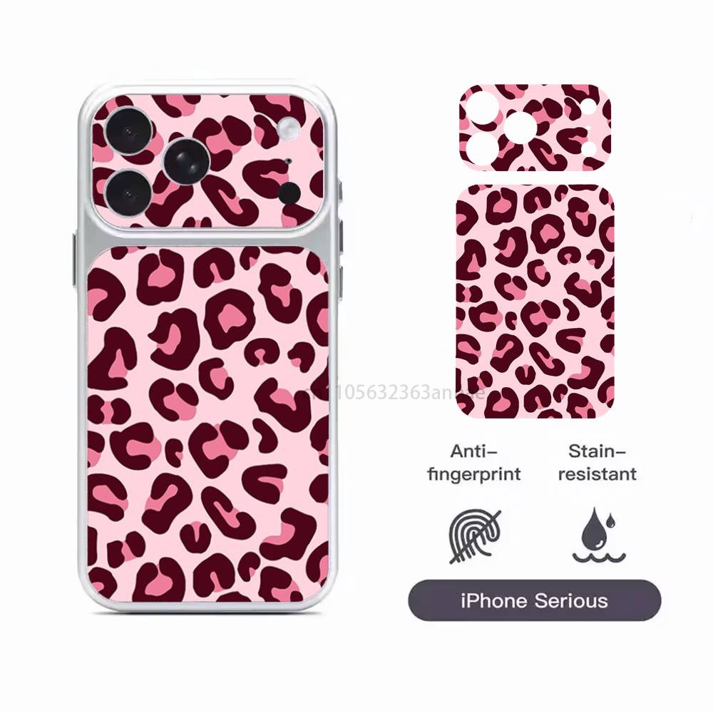 

Leopard Pink Tiger Cool For iPhone 17 Pro ProMax Back Sticker Cover iPhone17pro