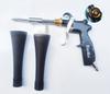Z-014 Pistola Soffiante Portatile di Alta Qualità in Acciaio Inossidabile Giapponese con Cuscinetti, Pulizia Dettagli Interni Auto Tornado con Regolazione Aria