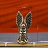 Goddess Angel Figure Home Decor Guardian Angel Statue Decoration Retro Home Decor Desktop Tea Pet Craftwork Bronze Ornament