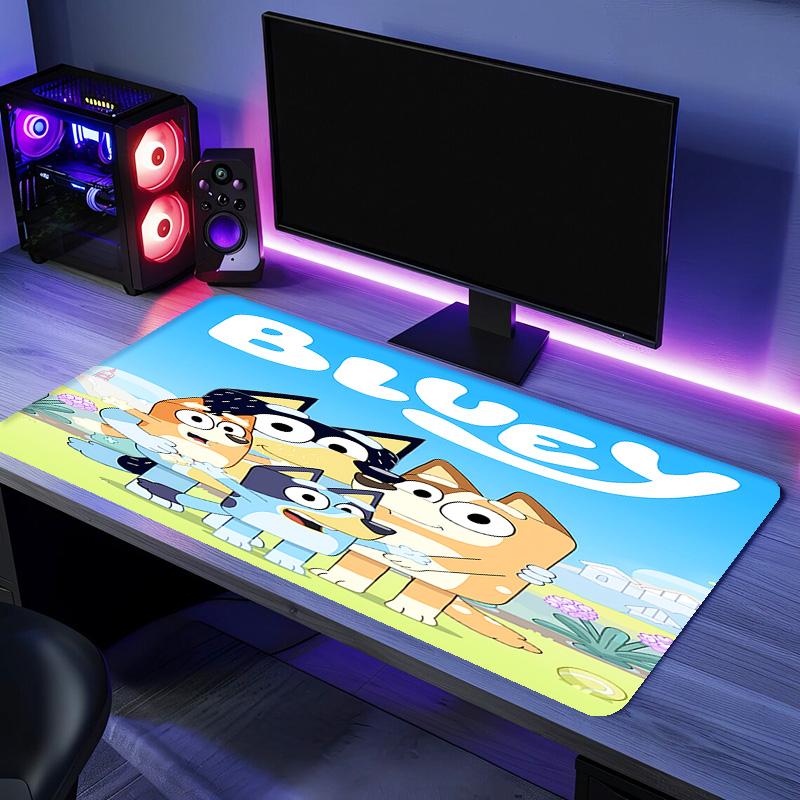 Bluey Mouse Pad - Non-Slip Rubber Base, Smooth Surface for Work,Gaming,Office,And Home Use, Desk Mouse Pad