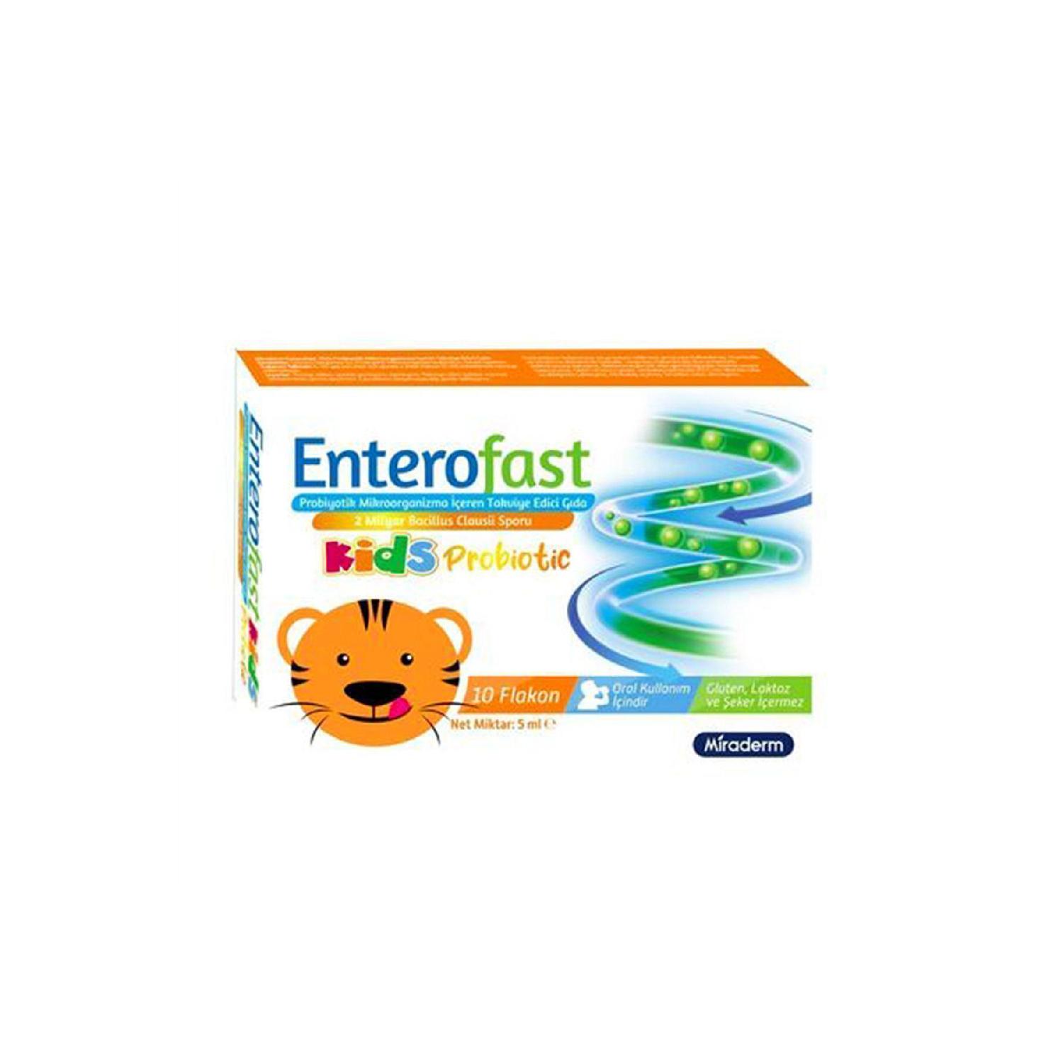 

Enterofast Kids Probiotic 10 Vials