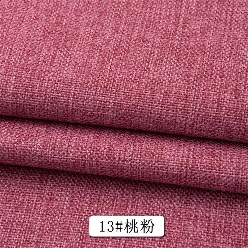 Cotton Linen Style Sofa Fabric By Meters for Upholstery Tablecloth Bag Curtain Pillowcase Diy Sewing Thick Wearable Cloth Plain