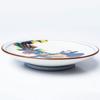 Waza no Kura Stylish Kutani ware small polychrome phoenix ceramic small serving branded Japanese - plates, masterpieces, Ko-Kutani design, plates,