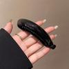 Temperament High Ponytail Clip Headband Korean Simple Retro Twist Hair Clip Women Girls Sweeet Hairpins Solid Color Barrettes