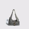 New Y2k Washed Denim Bag Women's Bag Texture Retro Armpit Bag Casual Versatile Bag Diagonal Cross Bag