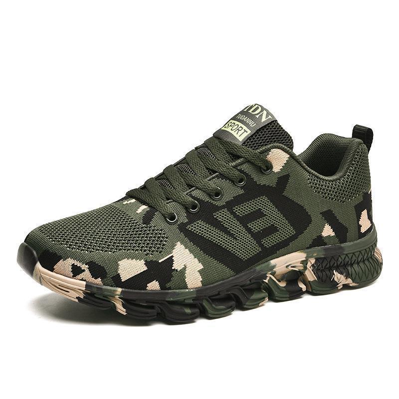 2025 New Couple Casual Camouflage Sneakers Men's Shoes Daily Hiking Shoes Women's Comfortable Breathable Mesh Shoes