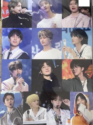 SVT Jeonghan Zboží 12 plakátů 1 Sada samolepek PO +