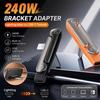 240W USB Type-c Lightning Built-in Stand Adapter Multi-function Foldable Converter for Phone