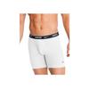 Nike Letter Print Elastic Waist Straight Leg Boxer Briefs 3 Pack Men Underwear KE1108-900