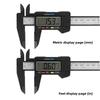 150mm Digital Display Calipers LCD Measuring Tools Depth Ruler  for Mechanical Component Measure