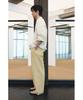 YOUTH Side String Pants - Light Yellow