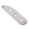 32mm Stahl-Kontrollplatte mit schmalen Potis, 3 Schraubenlochabstand und schrägem Schalterausschnitt für Tele-Style E-Gitarre Zubehör
