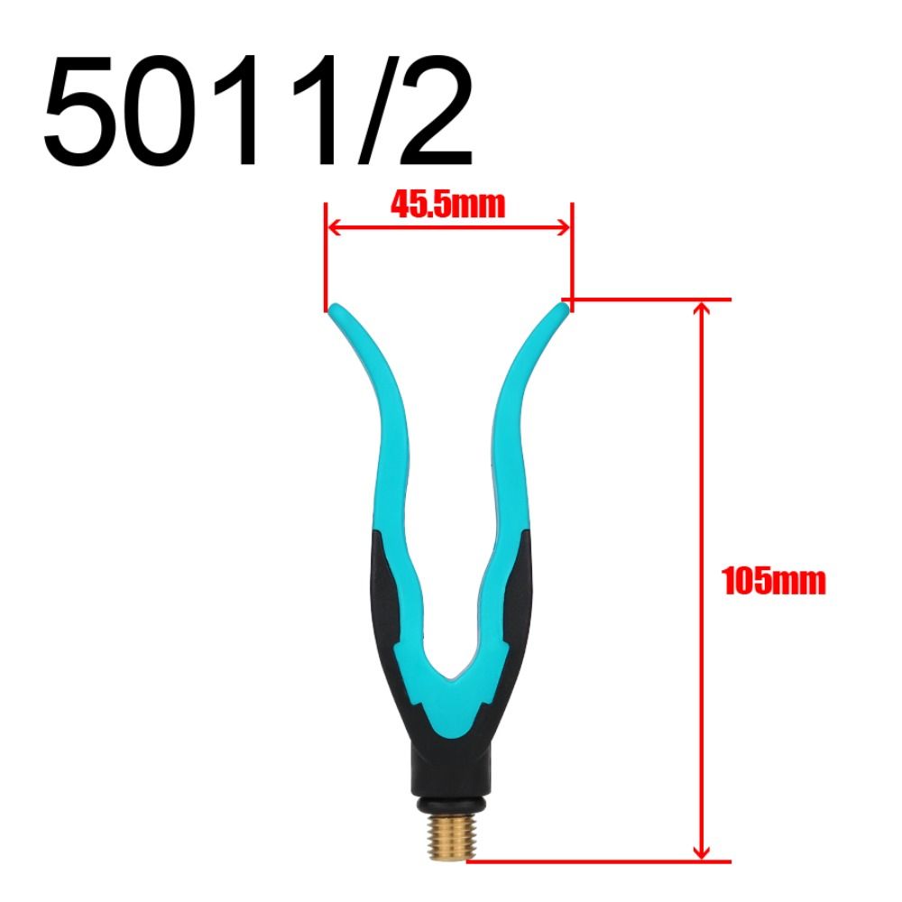 V/C/U Shape Fishing Rod Pod Holder Fishing Accessory Feeder Fishing Tackle Durable Bracket Head