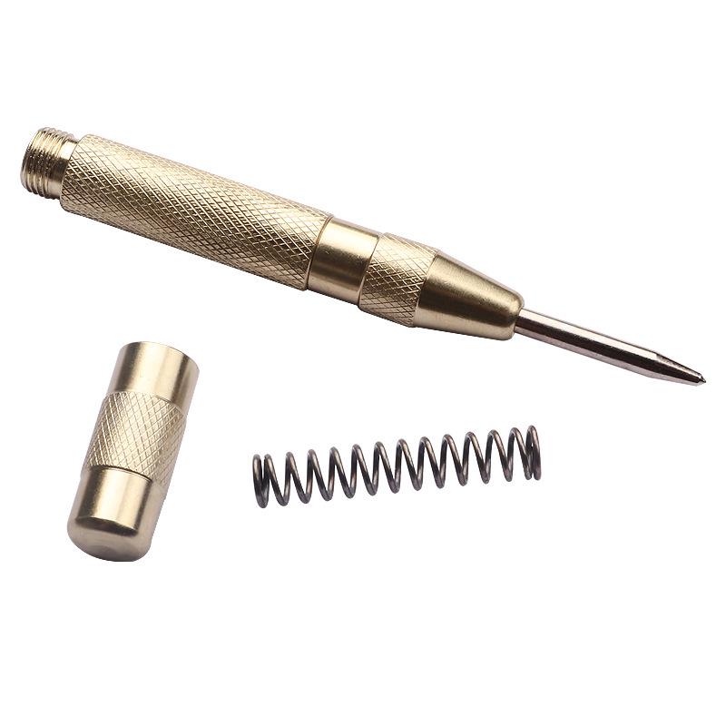 Automatic Center Punch & Window Breaker - High Hardness 130mm Safety Escape Tool