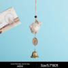 Totoro Ceramic Wind Chime Ornament - Cute Japanese Wall Decor for Girls' Bedroom