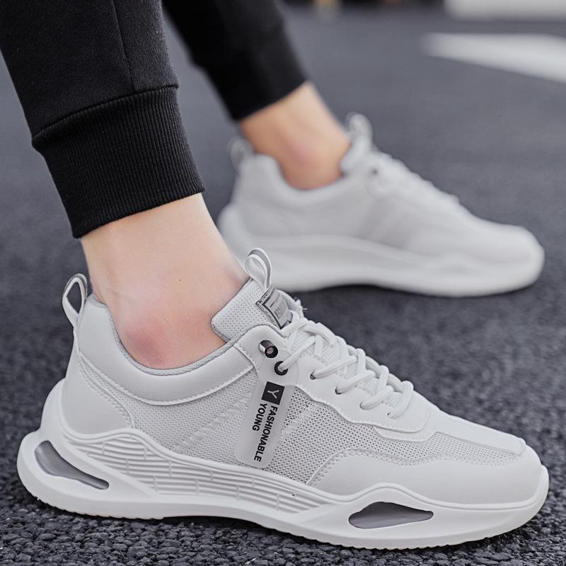 Fashion 2024 New Hot Men's Shoes All-match Sports Shoes Breathable Mesh Lace-up Fashion Comfortable Men's Shoes Outdoor Casual Shoes
