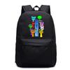 Leisure Travel Backpack Rhythm Box 26 Letter School Bag Elementary and Secondary School Students Peripheral Backpack Trend