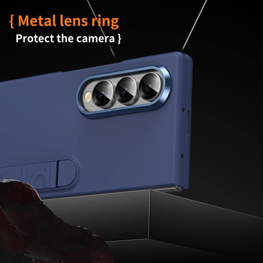 For Samsung Galaxy Z Fold4 5G Case Kickstand Hard PC Phone Cover (without Screen Protector)
