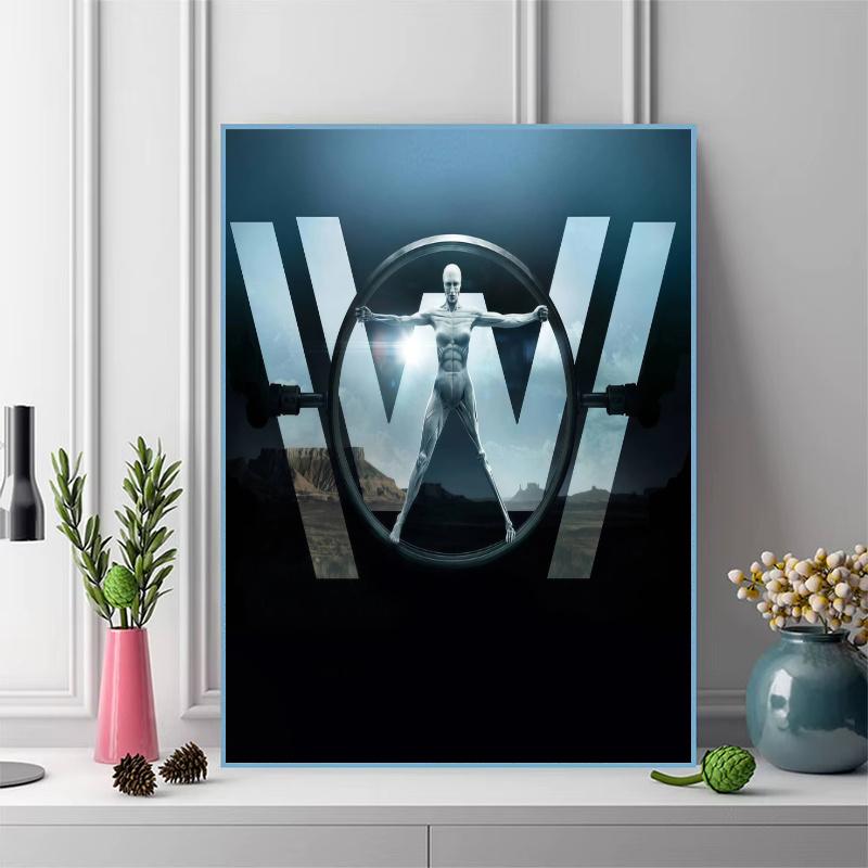 Westworld 100% Round Full Drill 5D DIY Diamond Painting Embroidery Cross Stitch Rhinestone Décor