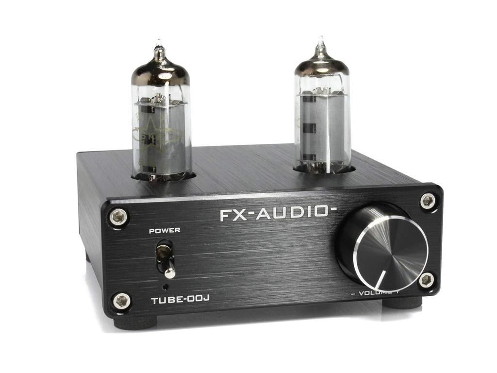 FX-AUDIO-TUBE-00J Full-Scale Vacuum Tube Line Amplifier (Black)