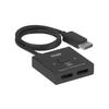 Club 3D DisplayPort Bidirectional Switch 8K60Hz / 4K120Hz 2 Input 1 Output (CSV-1009)