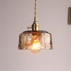 Modern Nordic  Brass Glass Pendant Lights Kitchen Restaurant Bar Living Room Bedroom Hanging Pendant Lamp