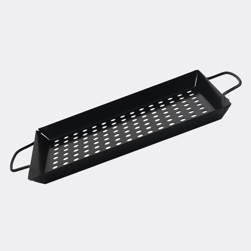Non-Stick Grill Plate Rust Resistant Grill Pan Barbecue Plate Grill Accessories X3UC