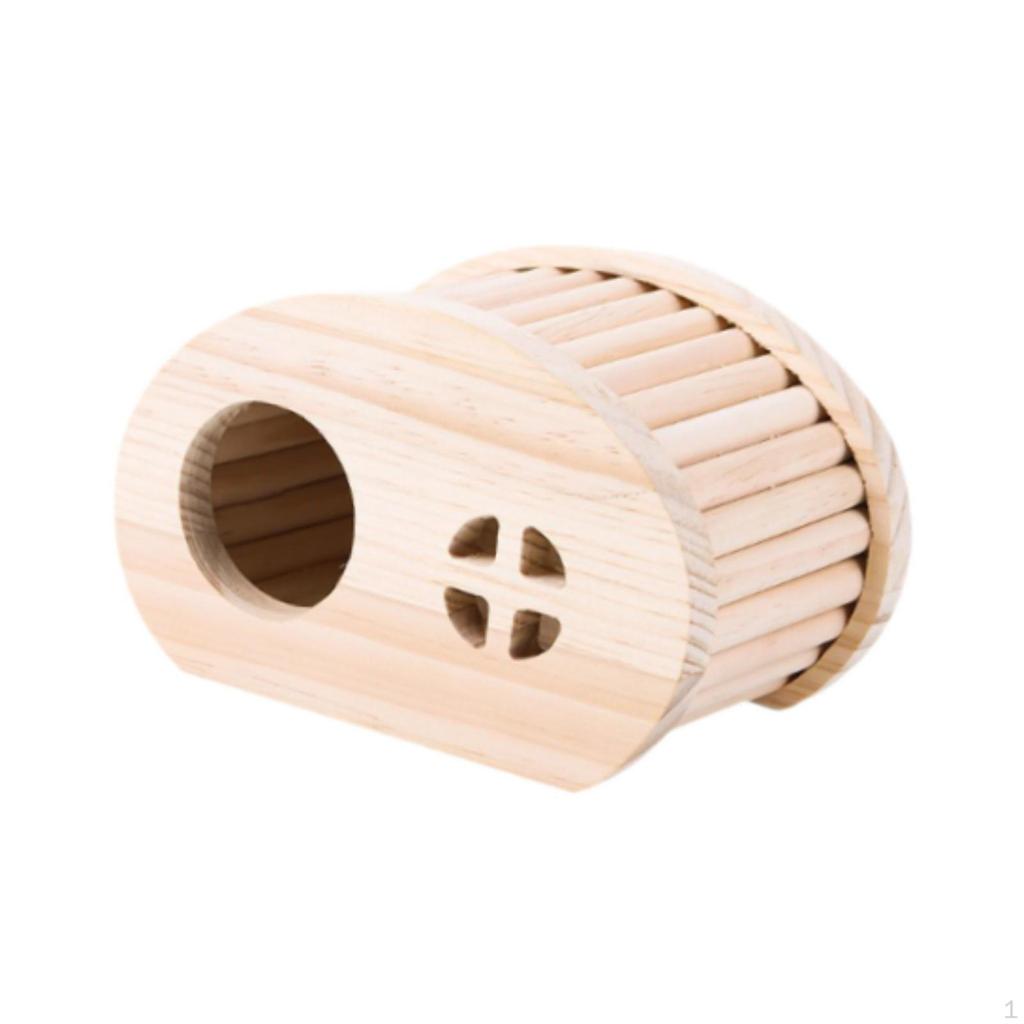 Hamster Habitat Holzhaus für Kleintiere und Mäuse