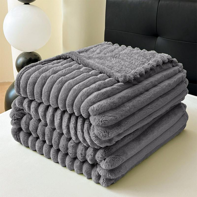 Blanket Thickened Milk Velvet Autumn/winter Blanket for Office Nap Flannel Sofa Cover Pet Warm Soft Blanket Large Size