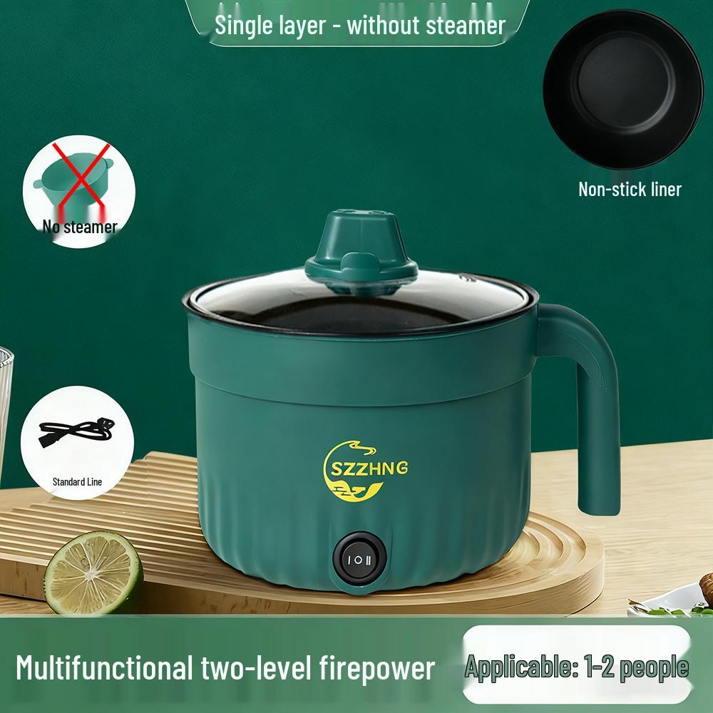 Compact Multifunctional Electric Cooking Pot for Dorms & Students