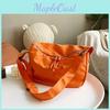Fashionable Nylon Tote Bag In Black White Red Orange Perfect For Everyday Use