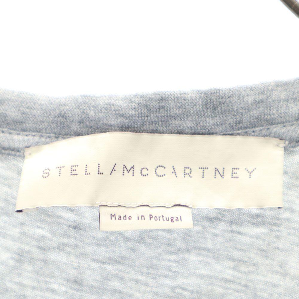 Stella Mccartney Short Sleeve With Lace T-shirt 36 Gray Women Used