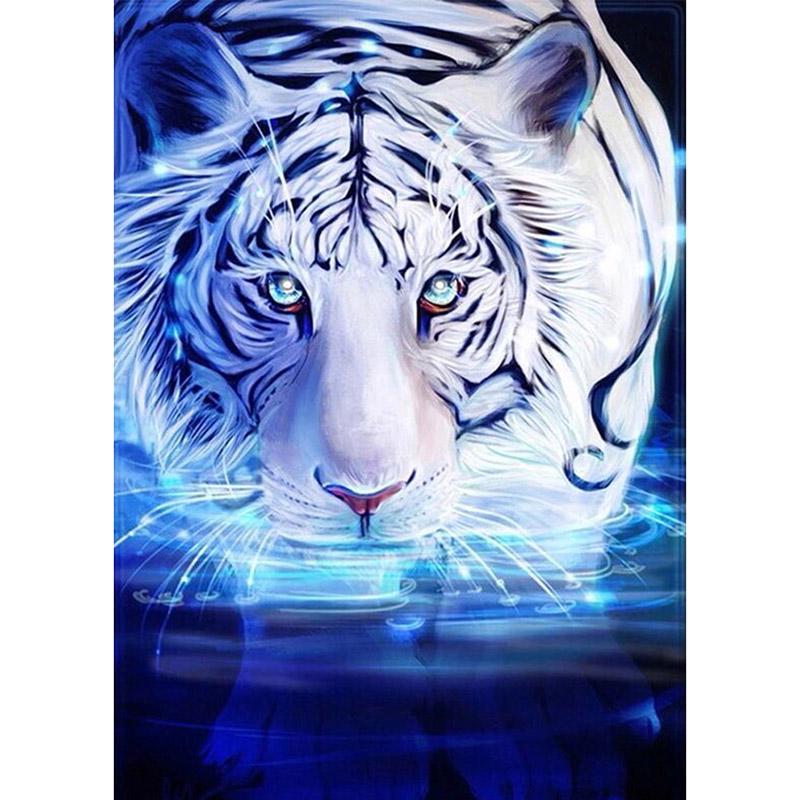 Diamond Embroidery Tiger Diy Diamond Painting Animals Picture Of Rhinestone Diamond Mosaic Pattern Crafts Home Decor