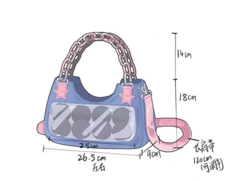 Denim Women Underarm Shopper Totes Large Capacity Designer Hobo Shoulder Bag Luxury Women's Handbags Small Crossbody Bags Purse