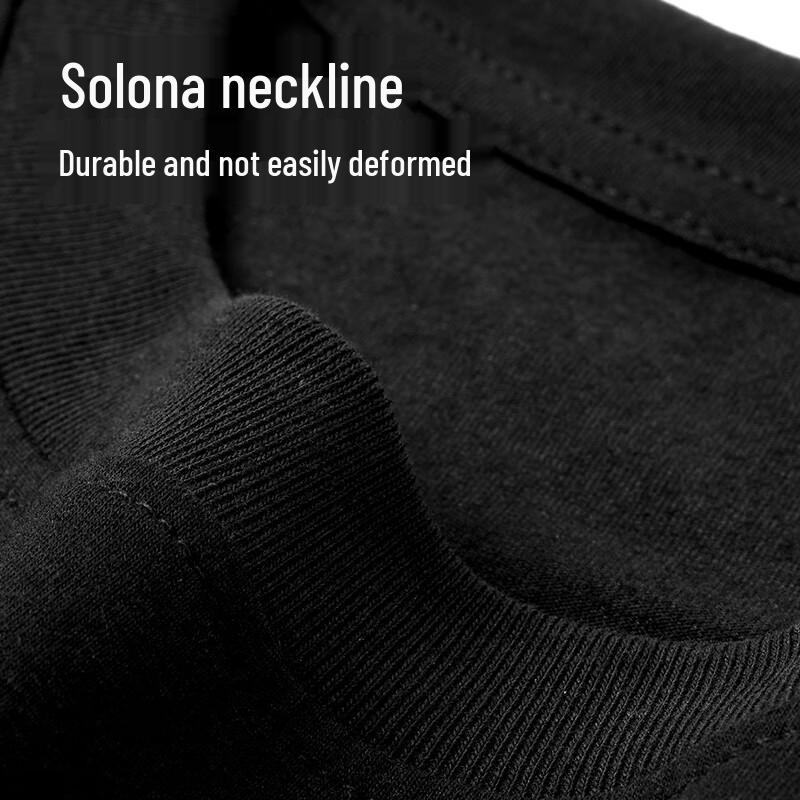 Jing Shuxian Men's Antibacterial Soft Cotton Long-Sleeve T-Shirt