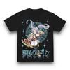 Japanse Anime Frieren Beyond Journeys End Merchandise T-shirt Mannen Vrouwen Los Katoen T-shirts Straat Hip Hop Mode Oversized Top