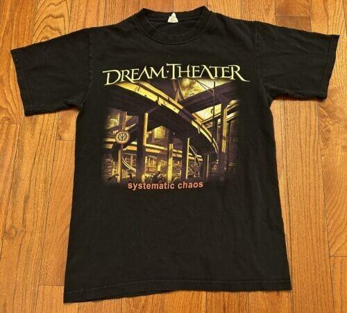 Vintage Dream Theater - Systematic Chaos Black T-shirt, Size S to 5XL Unisex T-Shirt S