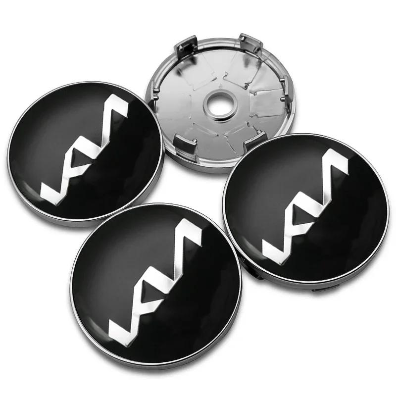 4 Stück 60mm Auto Radnabenabdeckungen Felgenabdeckung Plakette Emblem Aufkleber Zubehör für KIA Rio Ceed Sportage Cerato Sorento K3 K5