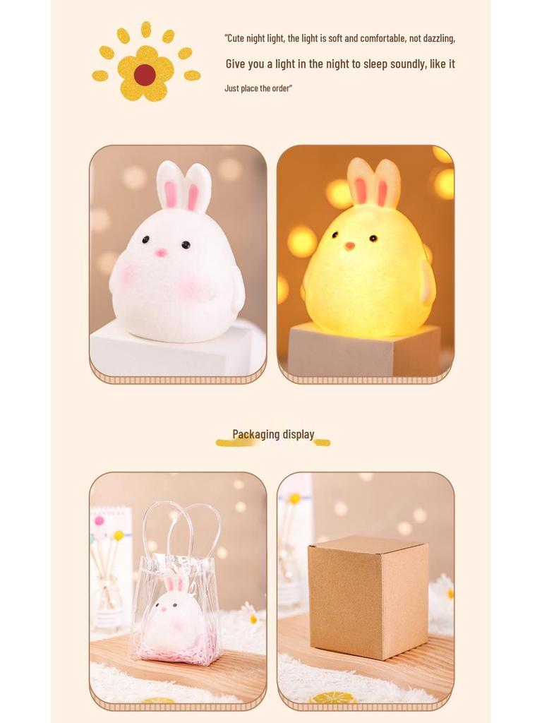 Creative Cute Pet Night Light - Animal League LED Vinyl Ornament