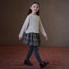 Hacikis Kids' Soft Apricot Knitted Top