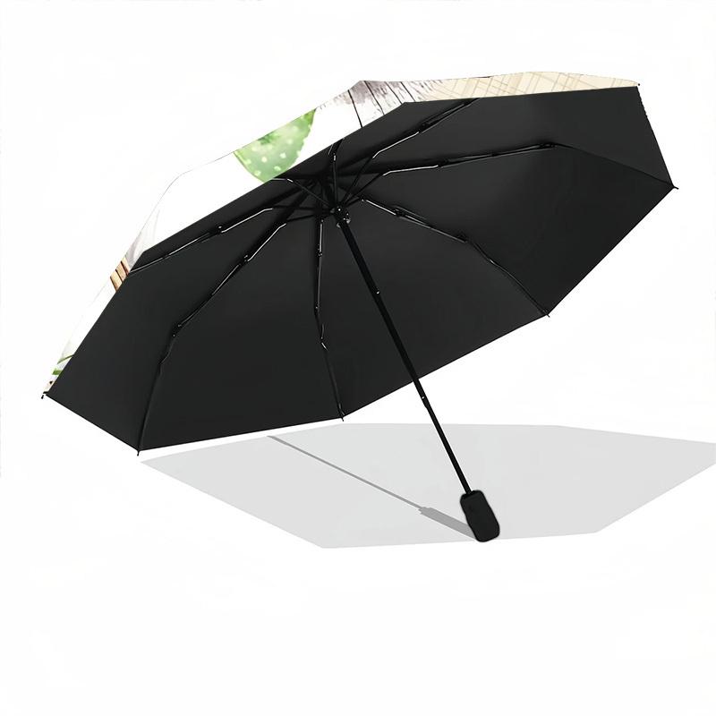 1pc Easter Bunny Decorations Automatic Folding Umbrella, 8-Rib Iron Frame, Casual Outdoor Accessory for Birthday Festival Gifts Yy251128188