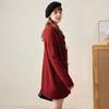 Women's Thickened Wool Knit Cardigan